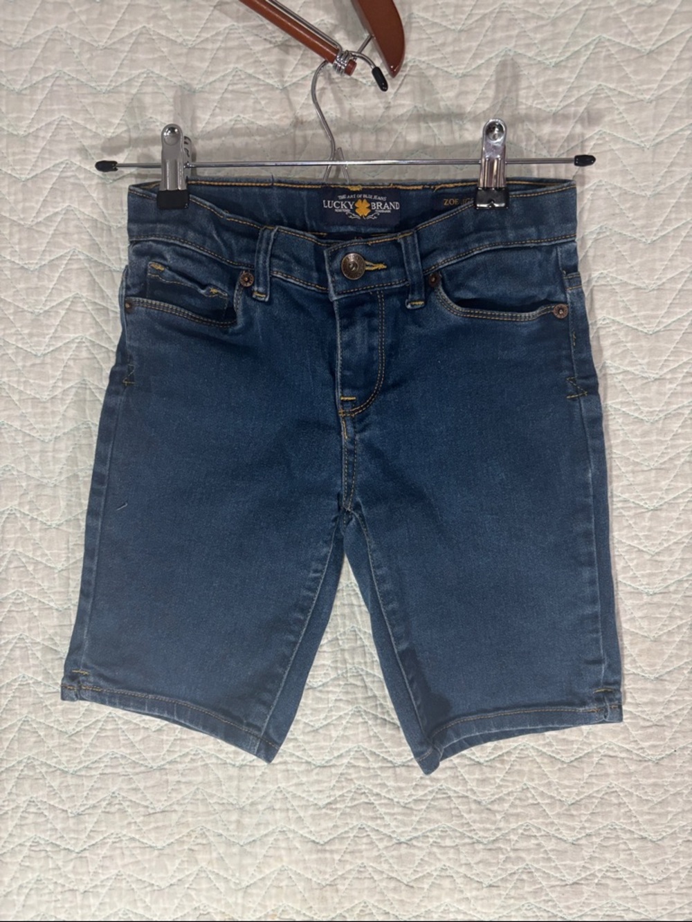 Lucky Brand Dark Indigo Denim Shorts for Kids